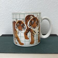 Vintage 1989 World Wildlife Fund WWF Tiger Coffee Mug picture