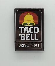 Retro Taco Bell 80s Vintage Logo Fridge / Locker Magnet picture