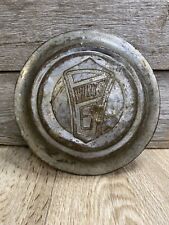 Antique Willys 6 Hubcap Center Wheel Cover Broken in Two Pieces picture