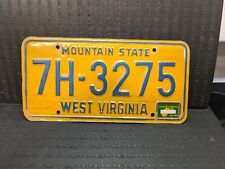 EXPIRED WEST VIRGINIA LICENSE PLATE with 1976 STICKER ...... (7H 3275) picture