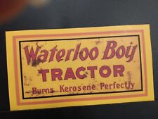 Farm Advertising Waterloo Boy Farm Tractor  picture