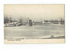 Postcard Vin (1)OR, Portland (Portland Harbor) 7 Scenes/4 in one card UP (323) picture