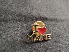 I Love Maine Collectible Metal Pin picture