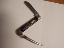 Vintage stainles  CASE XX 6246R Folding Riggers Knife Single Blade Marlin Spike picture