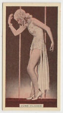 June Vlasek 1935 Godfrey Phillips Stage and Cinema Beauties Tobacco Card #22 picture