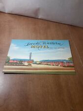 Vintage Deck's Western Motel Great Falls Montana Montana Unused Postcard picture