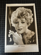 Vintage 1920s Betty Compson Magazine Portrait picture