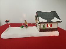 Dept 56 Village Accessories Clearing the Driveway Again Excellent Condition picture