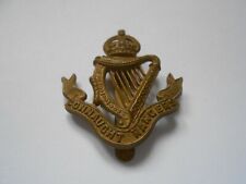 Connaught Rangers    cap badge with  slider  to reverse  picture