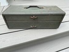 Early Vintage Kennedy Two Drawer Machinist Toolbox picture