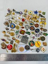 Collection Lot Vintage + Modern Fraternal Pins Jewelry and Memorabilia - Q8 picture
