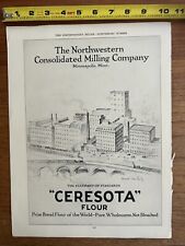 Ceresota flour advertisement 1923. Minneapolis MN history. picture