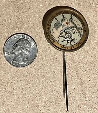 Antique 1899 Span Am Washington DC Balto Badge Co. Peace Jubilee Pin Button picture