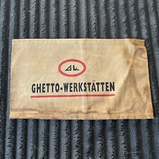 WWII German Ghetto Werkstatten (Workshop) Armband picture
