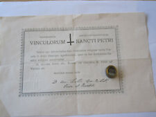 SAINT PETRI   19TH CENT RELIC WITH DOCUMENTS picture