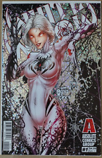 White Widow #1, 2nd print, 2019, silver foil variant, signed Jamie Tyndall picture
