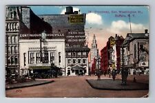 Buffalo NY-New York, Broadway Corporation, Washington, Vintage c1922 Postcard picture