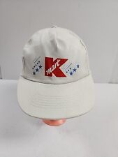Vtg. K-Mart Trucker SnapBack Hat/Cap Blue Lite Savings  picture