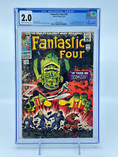 Fantastic Four #49 CGC 2.0 Cream/OW Pages 1st Full Galactus 2nd Silver Surfer picture