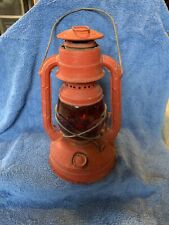 Vintage Dietz  Lantern LITTLE WIZARD with RED glass picture