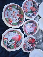 St Louis Cardinals Mark McGwire Home Run Record Bradford Collector 5 plates picture