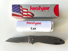 Kershaw 1660TGRYST Random Leek Folding Knife S30V USA 2007 picture