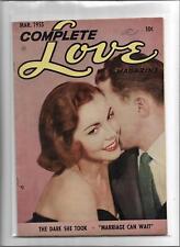 COMPLETE LOVE MAGAZINE #182 1955 FINE 8.0 3678 picture