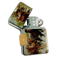 Wild Mustang Horses Western Prairie Pocket Lighter picture