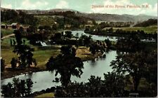 Junction Of Rivers Franklin New Hampshire Scenic Mountain Landscape DB Postcard picture