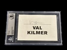 Val Kilmer Tombstone Top Gun Batman Doors Rare Signed Autograph BAS Beckett Slab picture