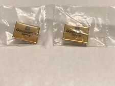 2 Vintage GM Goodwrench Service Plus Lapel/Tie/Hat Pins New in Package picture