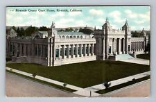 Riverside CA-California, Riverside County Court House, Vintage Postcard picture