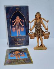 Fontanini Asa Pails of Water Heirloom Nativity Figure 102 Depose Italy 1983 Box picture