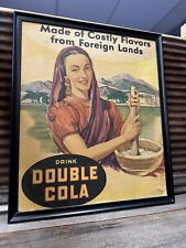 Vintage Rare Double Cola Advertisement Picture  picture