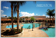 c1970s Sheraton Scottsdale Resort Arizona Swimming Pool Vintage Postcard picture