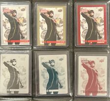 2016 Upper Deck Marvel Annual Gold Red Cyclops #110 6 Card Lot Printing Plates picture
