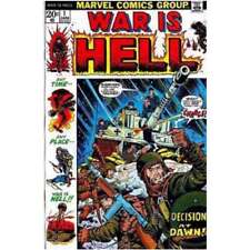 War Is Hell (1973 series) #1 in Fine minus condition. Marvel comics [o picture