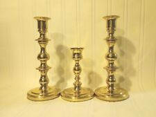Baldwin Forged In America Brass Candlestick Holders 4.75