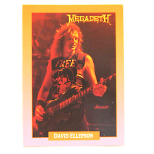 DAVID ELLEFSON, MEGADETH, ROCKCARDS CARD #223 picture