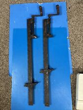 2 Antique Hargrave I beam Bar Clamp  Cincinnati Tool Co. 24” jaw Heavy duty. picture