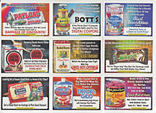 2022 Wacky Packages Mars Attacks Attacky Packages Series 6 Coupon Back set 9/9 picture