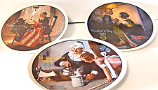 3 Mother's Day Plates '80-'82 Knowles Norman Rockwell w/o CoA picture