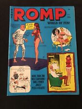 ROMP WORLD OF FUN 57 6.5 7.0 1970 HIGH GRADE JU JITSO CLASS LADIES IN RED MB picture