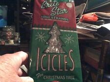 1 Pack 1000 Strands Christmas Tree Tinsel/Icicles Brite Star New Sealed picture