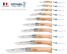 Opinel France No02-No12 Stainless Steel Beech Wood Handle Folding Knife 10 Size picture