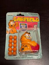 1988 Garfield Gumball Bank Pocket Dispenser Sealed Superior Toys Rough Shape picture