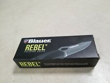 Blauer Rebel Folding Knife, Black, KN1003 picture
