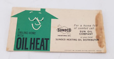 VTG 1962 National Oil Fuel Institute Sunoco Heating Oil & Keep Everything Clean picture