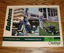 Original 1989 Bolens Lawn & Garden Power Products Sales Brochure 89 Mower picture