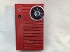 Vintage Montgomery Ward 1136B Airline 6 Transistor Radio Ruby Red Works Good picture